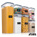 SmartPantry Dispensers set airtight food storage containers