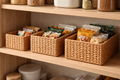 Woven Pantry Baskets — 3-Piece Set
